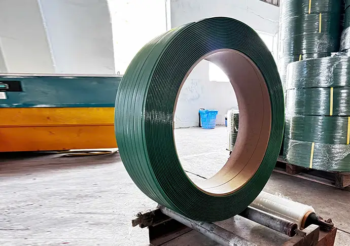 Dây đai nhựa PET xanh đậm